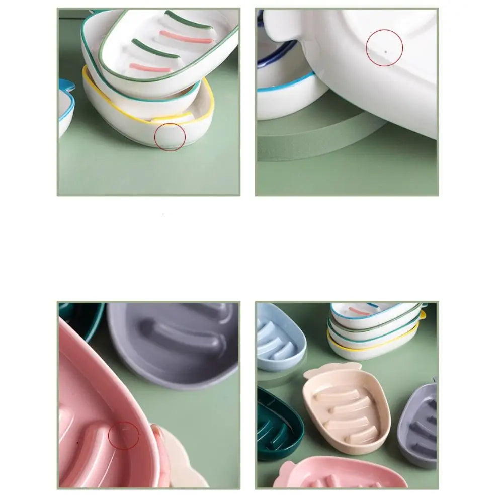 Ceramic Cat Slow Food Bowl Cute Creative Dog Food Feeding Basin Non-slip Large Capacity Pet Drinking Feeder Kitten Puppy