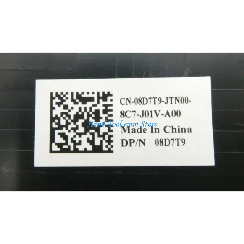 H37F US Laptop Upper Case Palmrest Backlit Keyboard for Dell 15 5570 5575