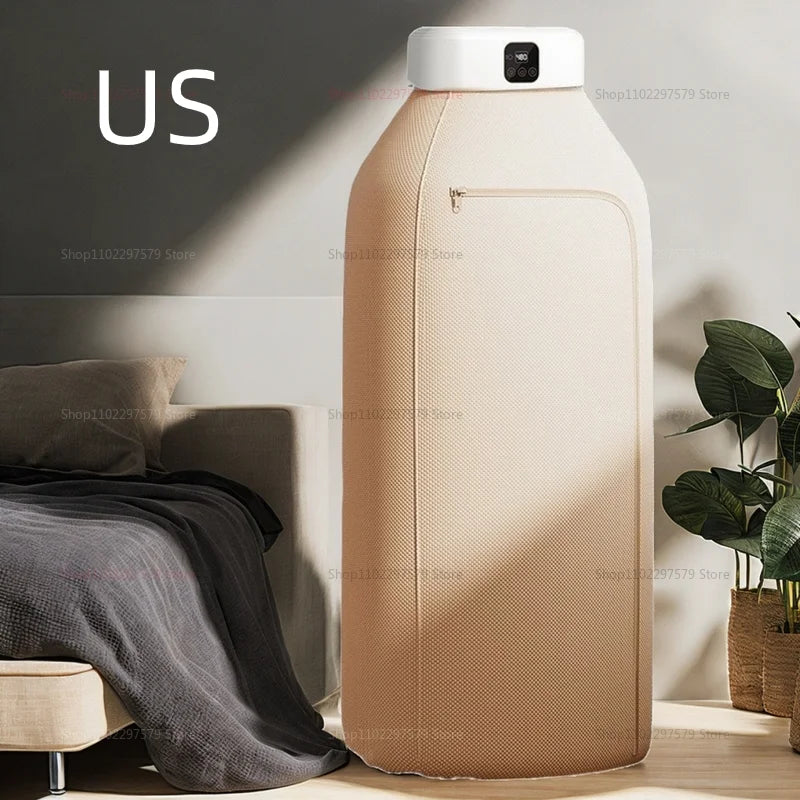 Mini Portable Dryer Foldable Electric Dryer Apartment Portable Dryer Travel RVS With Dryer Bag And Time Set Travel Style