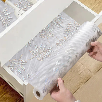 1roll EVA Shelf Liner Drawer Liner for Kitchen Cabinet Non-Adhesive,Anti Slip Cabinet Liners,Durable Waterproof Cupboard Liner