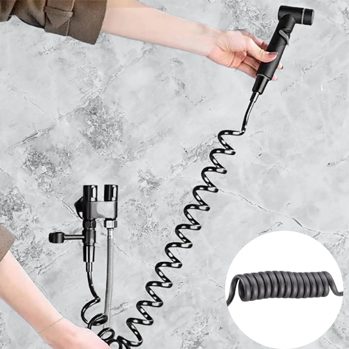 Toilet Cleaning Bidet Toilet Sprayer Set Cold Water Portable Bidet Toilet Accessories Handheld Bathroom Wash Anal Douche