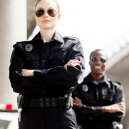 Belt Keepers for Duty Belt, Nylon Belt Keeper Tactical Belt Keeper with Double Snaps for Security Police Belt Fixing