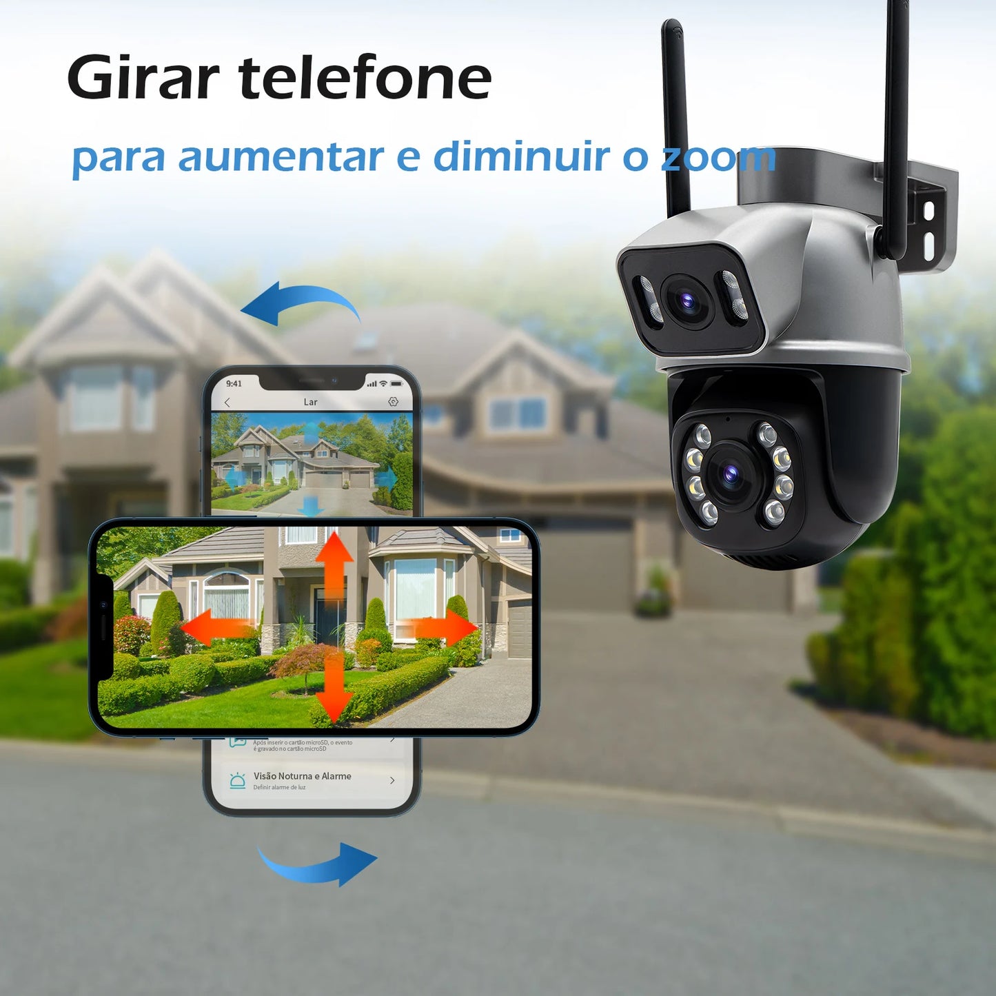 Icsee WiFi security camera WiFi surveillance camera security camera outdoor WiFi surveillance monitor camera monitor