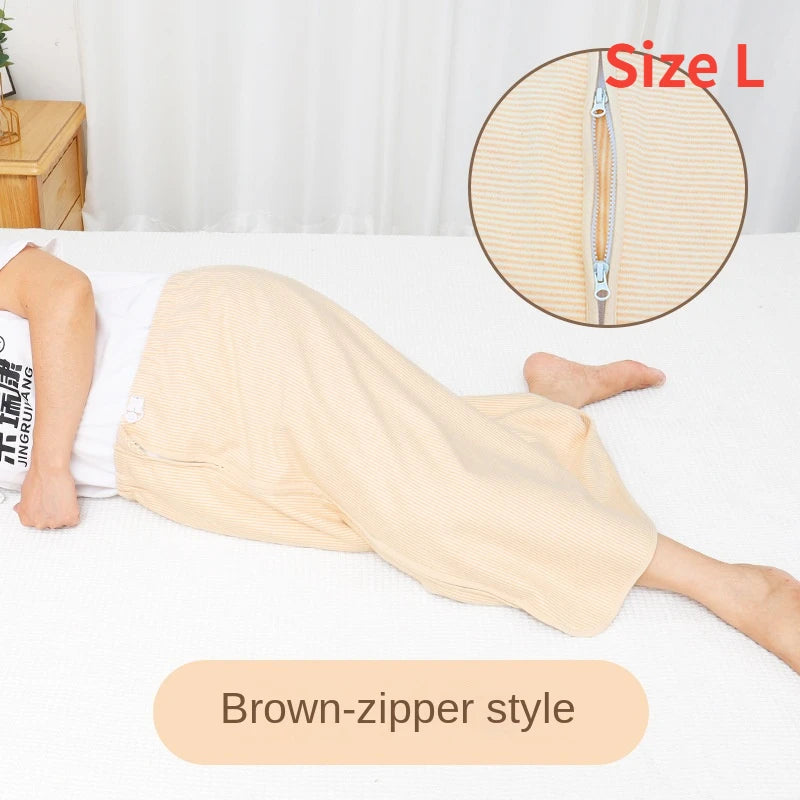 Adult Elderly Diaper Skirt Cloth Diaper for Bedridden Paralyzed Washable Cotton Diaper Pad for Menstrual Waterproof Leak-proof