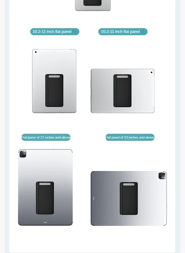 Universal Tablet Stand Foldable Storage Portable Sticky Creative Tablet Bracket for Ipad Desktop E-Reader Bracket Tablet Holder