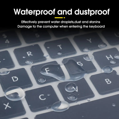 13-14 Inch 15-17 Inch  Universal Laptop Notebook Keyboard Silicone Cover Dustproof  Protective Waterproof Film
