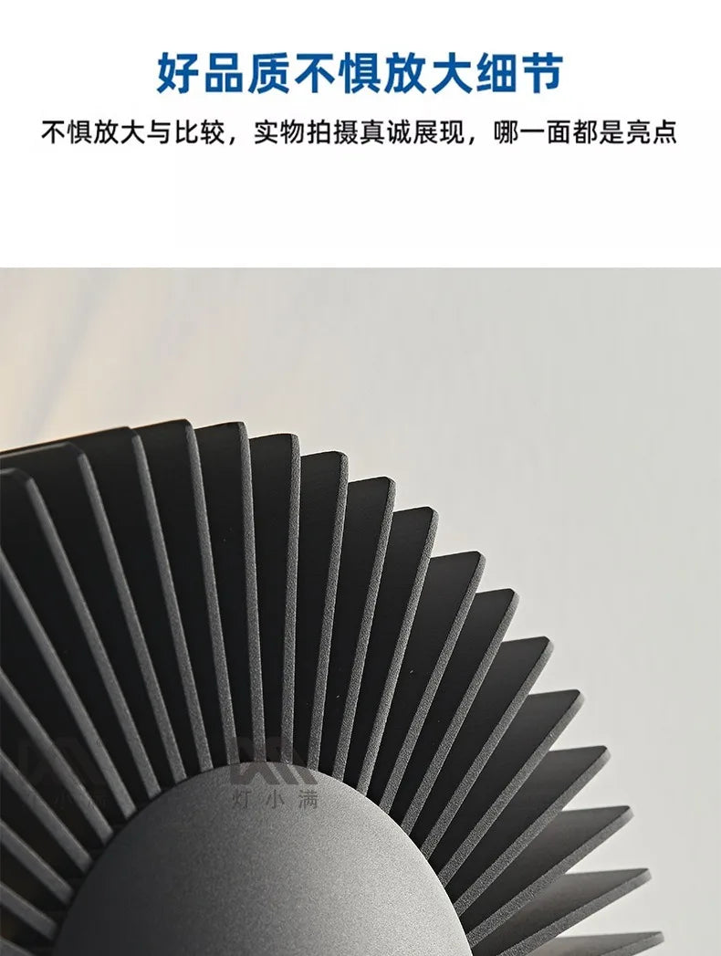 Modern Minimalist Atmosphere Small Wall Lamp LED Aluminum Art Decorative Wall Mounted Living Bedroom Bedside Background Hotel