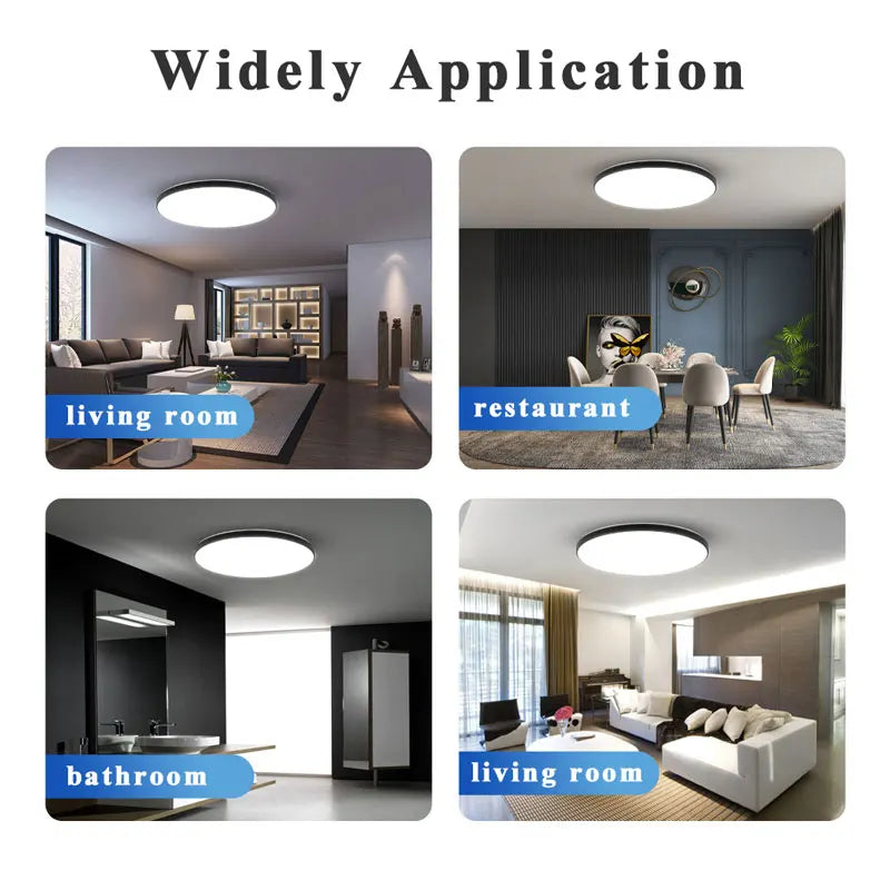 Led Ceiling Lamp Modern Ceiling Chandelier 220V Led Panel Lighting Fixture For Bedroom Kitchen Home Ultra Thin Ceiling Lights