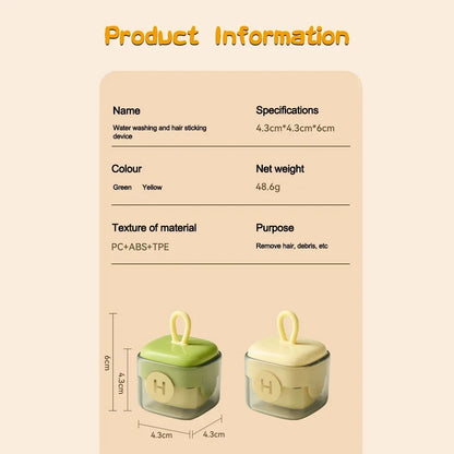 Reusable Portable Roller Clothes Pet Hair Remover Dust Removal Eliminator Brush Hairs Sticky Mini Gel Lint Roller From Clothes