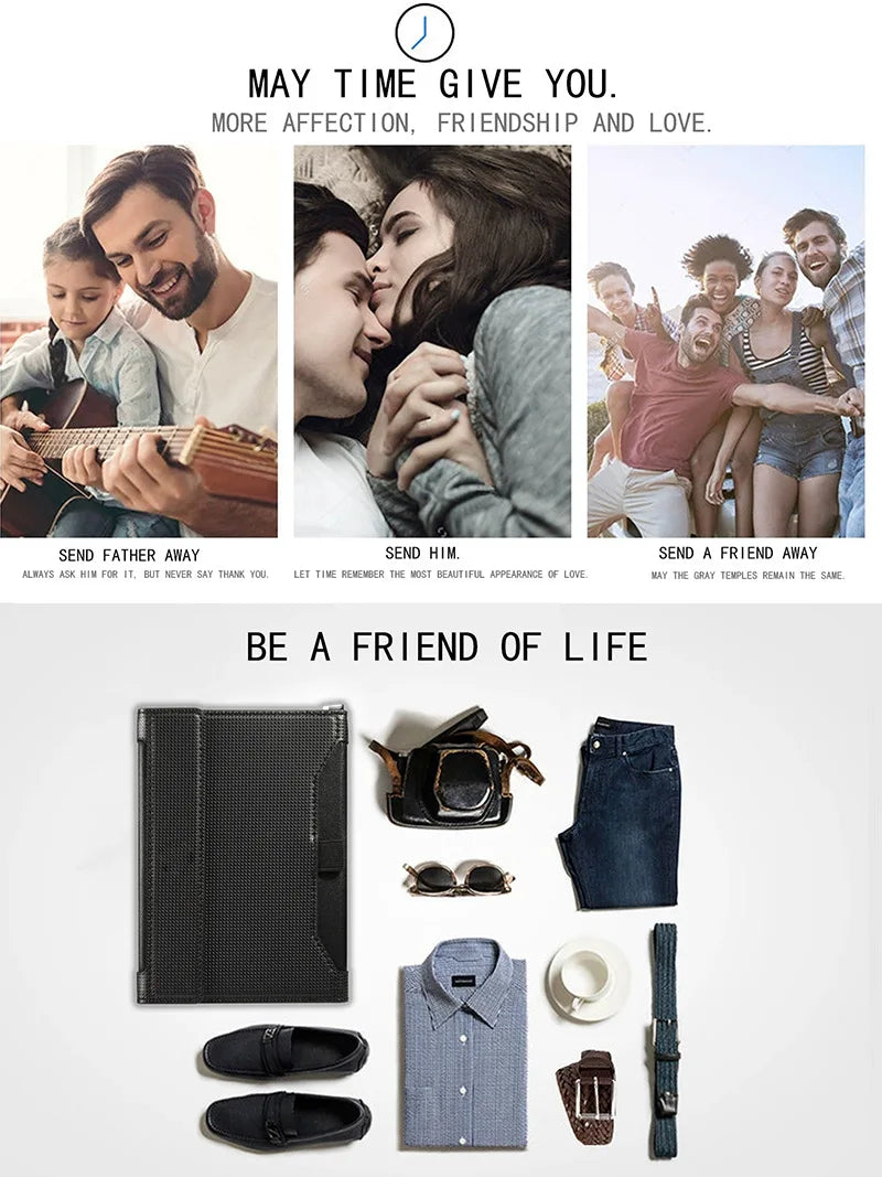 Travel Essentials RFID Blocking Passport Holder Multifunctional Large Capacity Passport Cover Gifts Business Travel Card Case