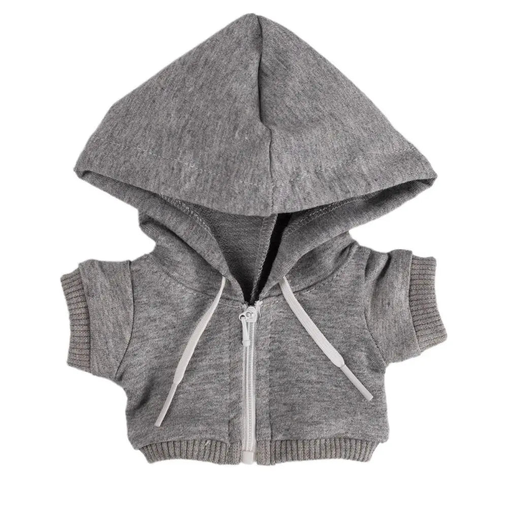 High Quality Fashion Cotton Doll Clothes Multistyles Mini Hoodie Clothes Cute Casual Wears Clothes 20cm Cotton Doll
