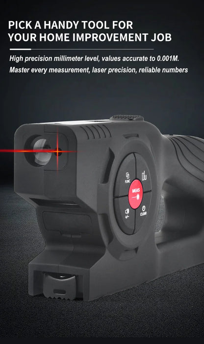 wintape digital display laser distance meter laser tape measure three-in-one intelligent digital measuring ruler