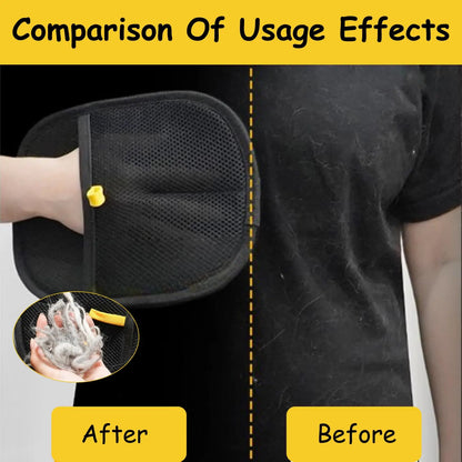 Double-Sided Pet Grooming Gloves, Cat Grooming Gloves Pet Grooming Gloves for Dogs Bathing Pet Hair Remover Gloves Versatile Pet