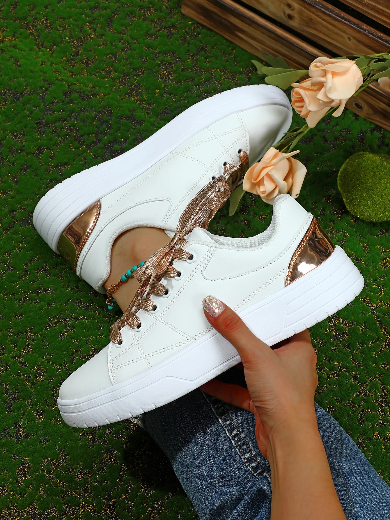 Sneakers Women's Shoes Deals Original Brand Sneakers Women Trends 2024 Designer Shoe With Free Shipping Casual Lady Shoes Campus