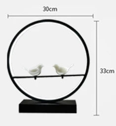 LED Angel table lamps bedroom bedside decorative lamp married couple romantic warm desk lamp