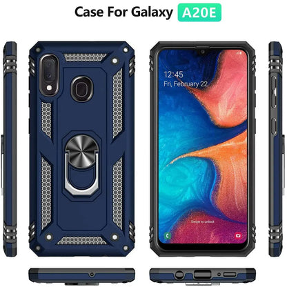 for Samsung A20e Armor Shockproof Case for Samsung Galaxy A20e Military Protective Ring Holder Magnet Cover for Samsung A 20e