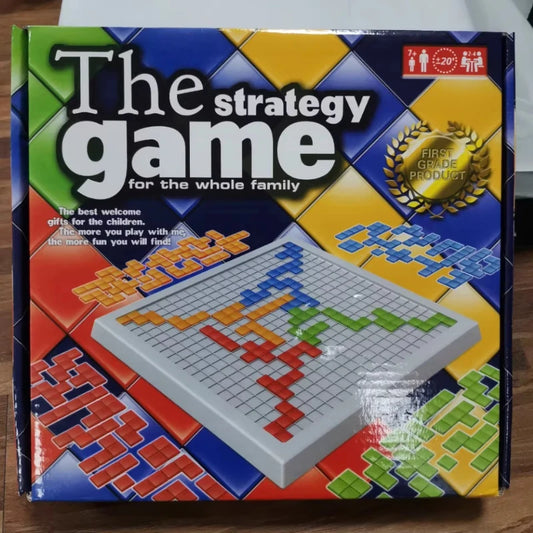 Intellectual Puzzle Blokus Board Game English Version Party Games for Children Toy Kids Tos Family Game 2 Player/4 Player Set