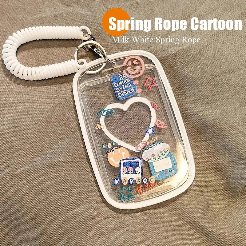 1PC Bus Card Set Campus Card Subway Card Work Card Factory Brand Ins Card Set Meal Card ID Card Pick-up and Drop off Card Protec