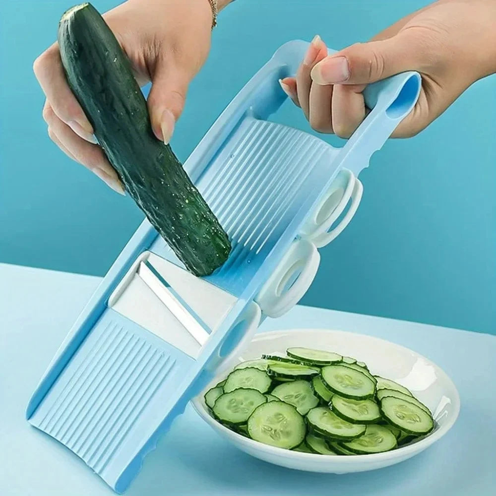 Vegetable Fruit Slicer Multifunctional Manual Food Grater Cutter Potato Household Chopper Kitchen Veggie Dicer Gadgets