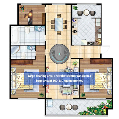 Portable Home Vacuum Cleaner Smart Sweeping Machine Robot Vacuum Cleaner Lightweight Smart Robotic Multi-Mode Vacuum Cleaner