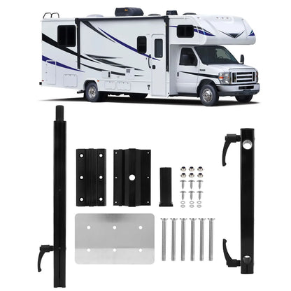 Table Legs  Table Legs Black Heavy Duty Removable 360° Rotation Oxidized  Lightweight for RV Yachts