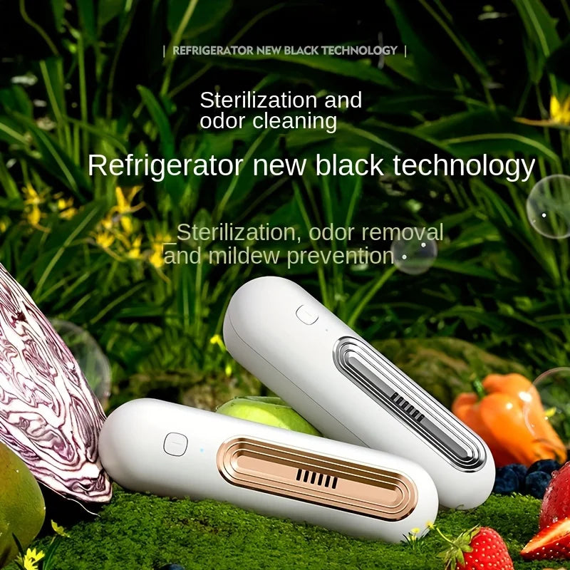 Refrigerator Deodorizer Air Purifier Refrigerator Deodorizer Food Shelf Life Extender Remove Smoke Pet Toilet Odor Car Wardrobe
