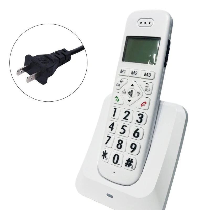 E56B D1011 Digital Cordless Handheld Phone for Business Offices Home Low Radiation