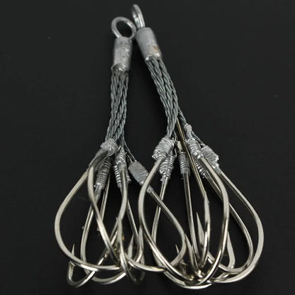Fishing Hooks 5/6/8 Claw High Carbon Steel Treble Hooks Fishhook Super Sharp Fishing Grappling Hook Fishing Gear Tackle Fishhook