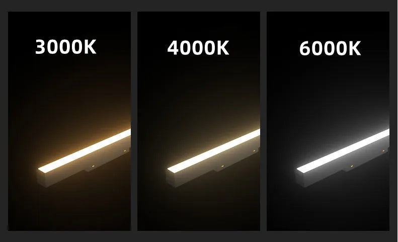 Magnetic Track Light Grille Flood Lamp Modern Embedded Flexible Linear Fixture LED Spotlight DC48V Ceiling Indoor Living