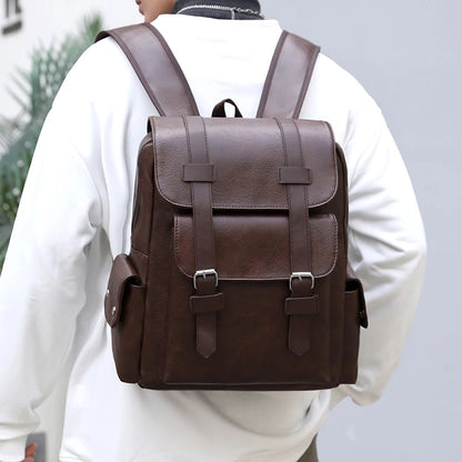 17.3-inch laptop backpack - Business briefcase, large capacity, adjustable shoulder straps, travel backpack