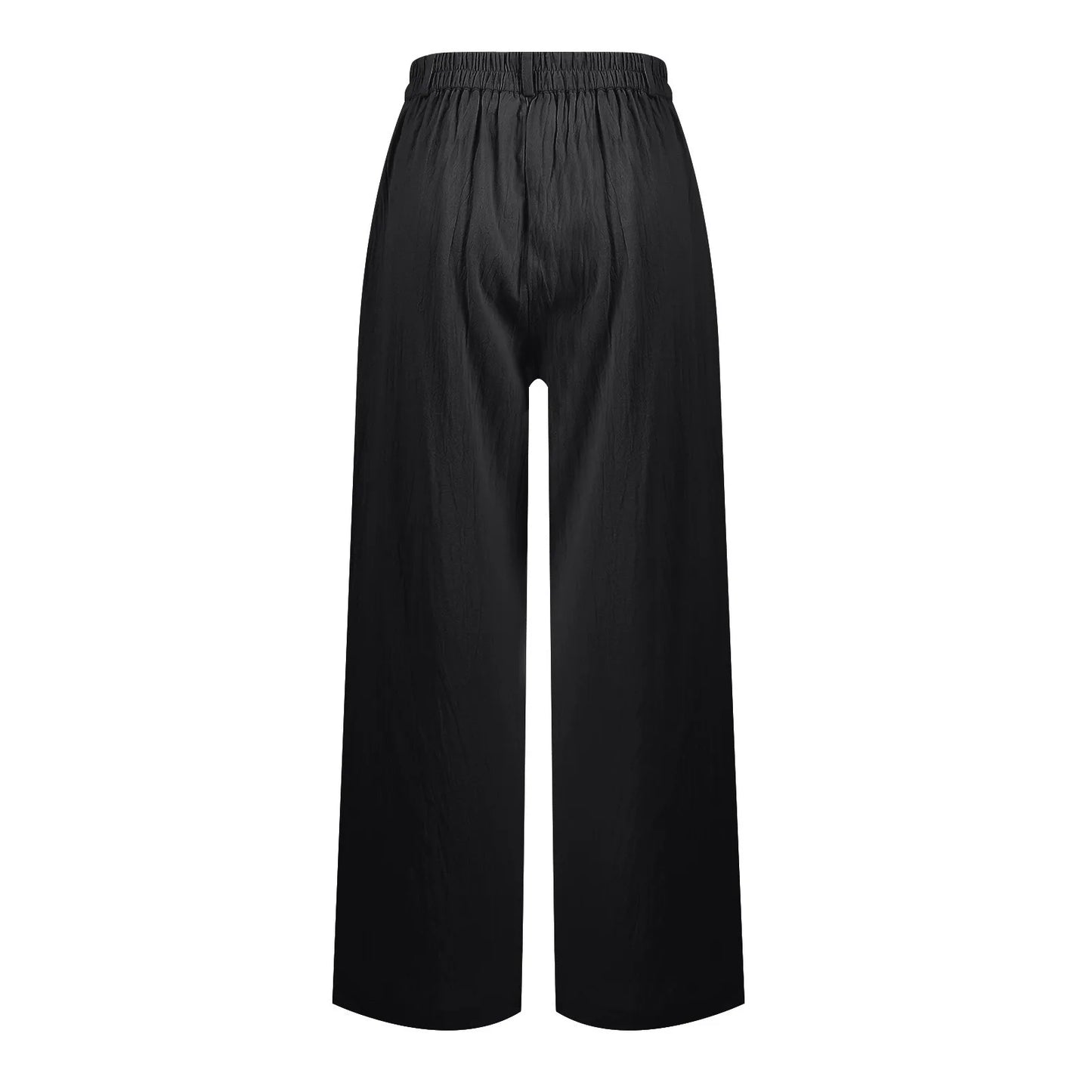 Womens Casual Wide Leg Pants High Waisted Button Down Straight Long Trousers Palazzo Pants Elegant Woman Flared Pants Youthful