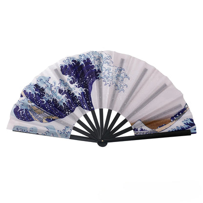 Boots The Ground Hand Fan Foldable Country Line Dance Fan Portable Large Popping Fan For Dance Practice Party Performance