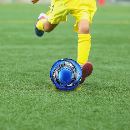 Size 5 Machine Stitched Football Waterproof Inflatable Sports Ball Professional Soccer Ball Outdoor Practicing Sports Supplies