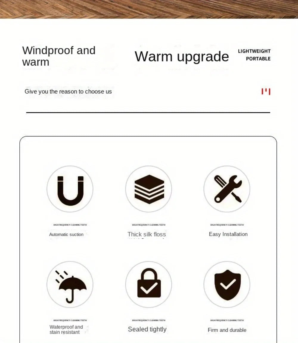 Winter Door Curtain Windproof Warm Partition Curtain Magnetic Door Curtain Punch-free Door Curtain Bedroom Block PU Curtain