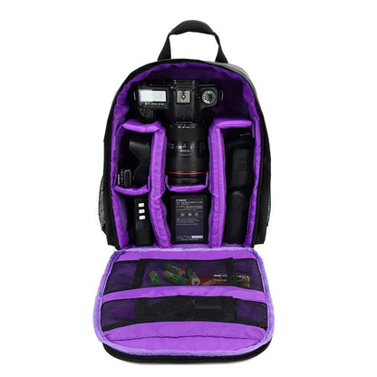 Waterproof DSLR Camera Bag Multi-functional Camera Backpack Outdoor Video Digital Camera Photo Case Breathable Camera Bags