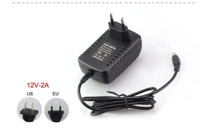 12 Volt Power Supply Transformer AC 110V 220V  To DC 12V EU US Power Adapter Source Charger Converter DC12V 1A 2A 3A LED Driver