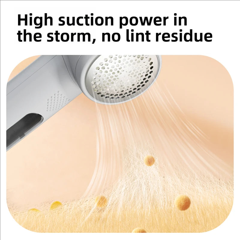 Electric Lint Remover USB Rechargable Cloth Fabric Shaver Fluff Pellet Remove Machine for Clothes Sweater Hairball Trimmer