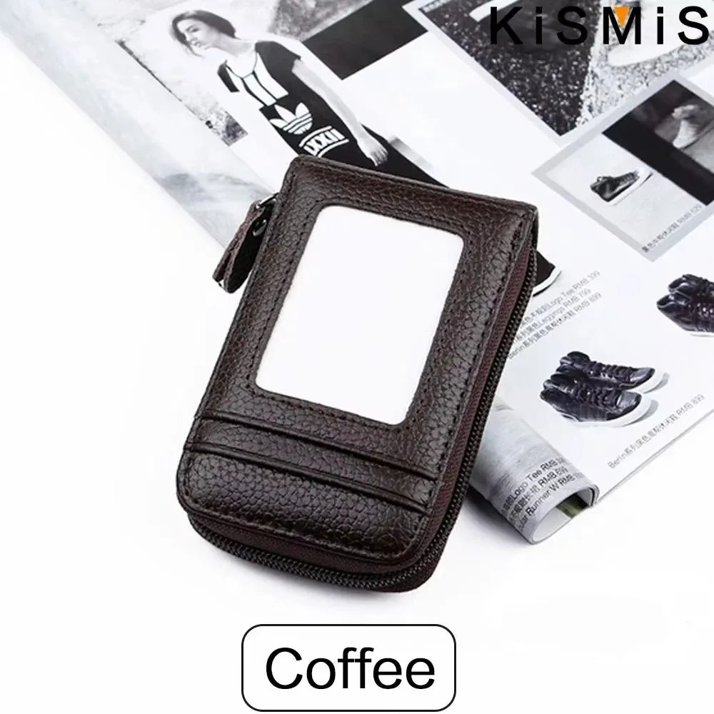 RFID Blocking Aluminum Card Case - Credit Card Protector, Business Card Holder, Metal ID Organizer Wallet, 6 Slots for Women,Men