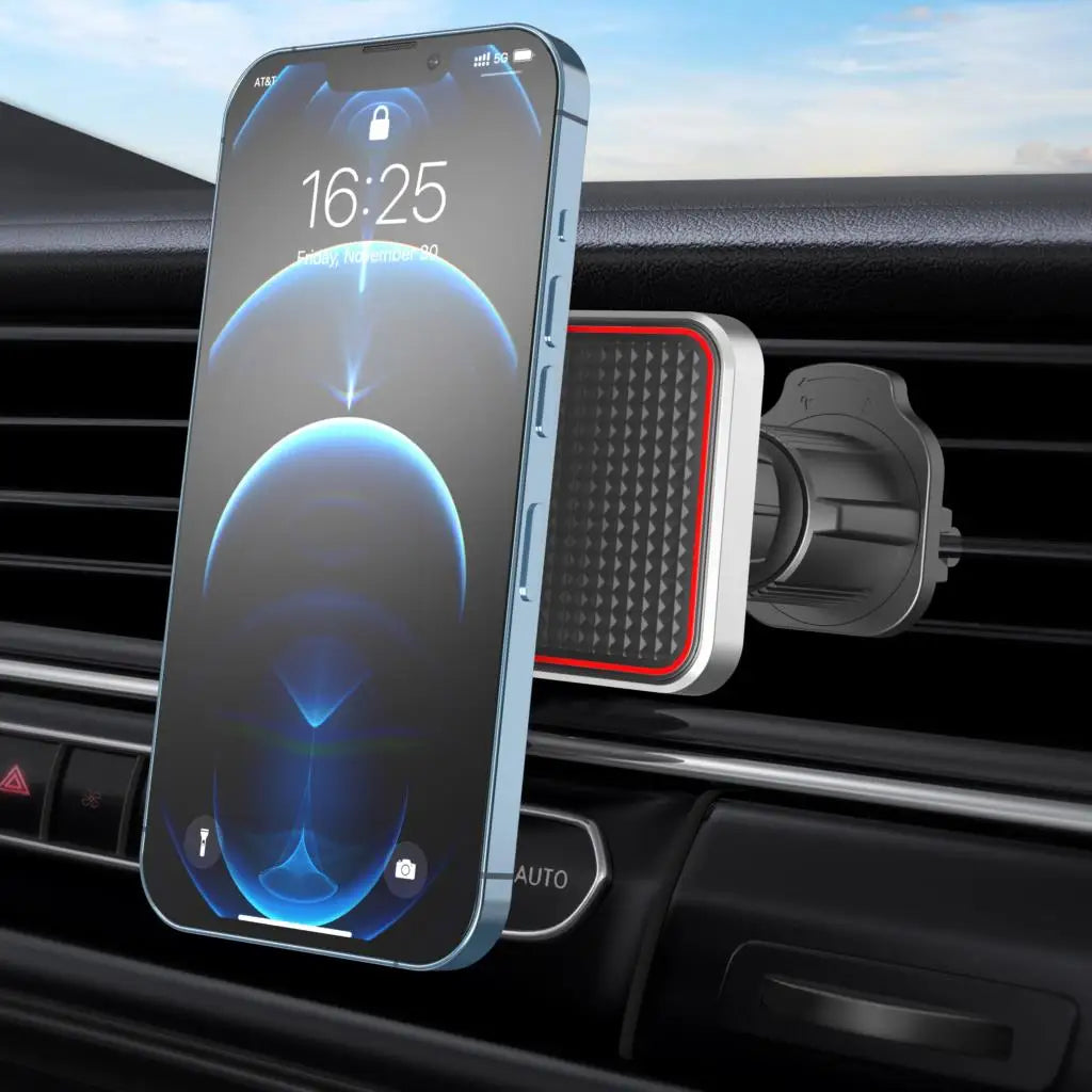 Magnetic Phone Holder Car Phone Mount Magnetic [Easily Install] Phone Mount for Car [6 Strong Magnets] Cell Phone Holder for Car