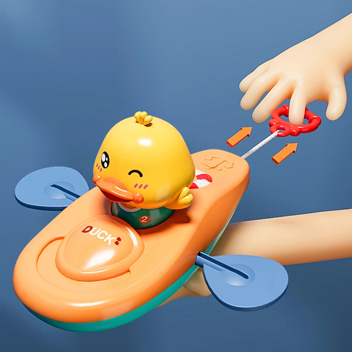 Baby Bath Toy, Bathing Cute Ducks, piglets cows Swimming Water Spraying Clouds Shower Bath Toy For Kids Water Playing Toy