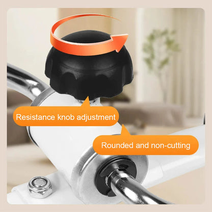 Mini Exercise Bike Leg Trainer Adjustable Foot Pedal Exercise Machine Portable Peddler Trainer for Seniors Home Office Workout