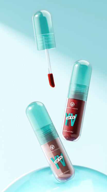 YOUNG VISION 6-Shade Avocado Long-Lasting Moisturizing Lip Stain is lightweight, non-sticky, non-stick cup lip stain