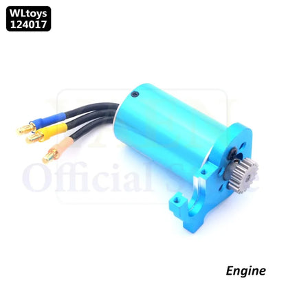 WLtoys 124017 1/12 RC Original Metal Spare Parts Swing Arm C Seat Bottom Motor Differential Gearbox Shock Absorbers Tire