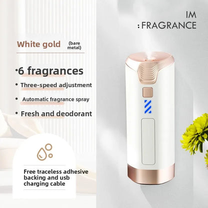 New Auto Spray Diffuser: Smart Timer 5 Adjustable Mists! Home Office Aromatherapy Air Freshener Quiet & Easy Difusor De Aroma