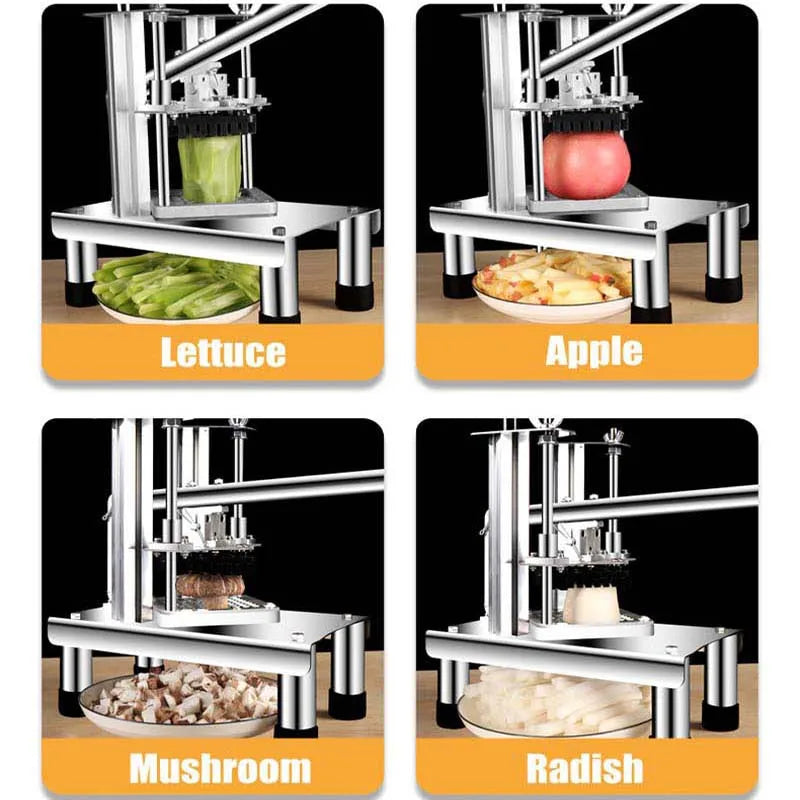 Commercial Vegetable Cutter Machine Onions Leeks Food Chopping Dicing Machine Potatoes Carrots Slicer Electric