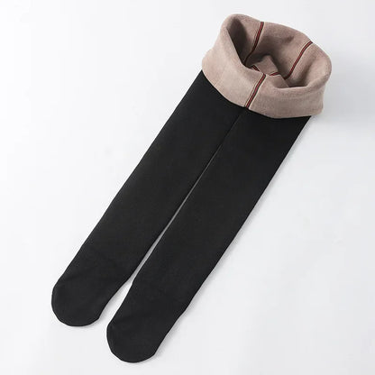 Winter Infant Girls Plus Velvet Pantyhose Children's Leggings Thickening Kids Babys Skinny Pants Snow Keep Warm