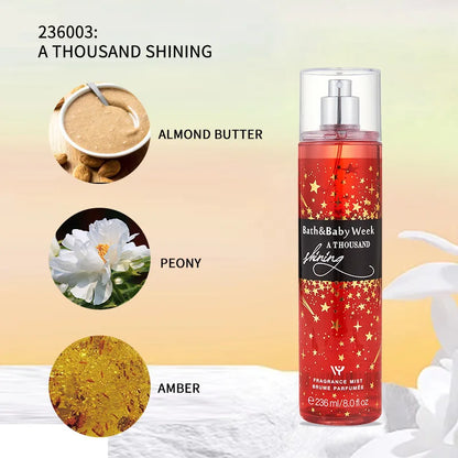 Women's Long Lasting Light Fragrance Victoria Fragrance Body Spray With Various Flavors Skin Care