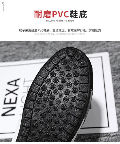 Half Slipper for Men Classic Summer Casual Shoes Men's Flat Shoe Slippers Concise Men Sneakers