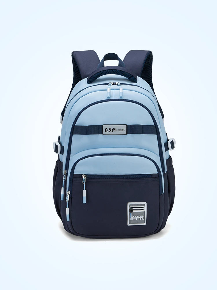 Schoolbags for Junior High School Girls with Good Looks, Korean Style Large Capacity College Style Backpacks for Women