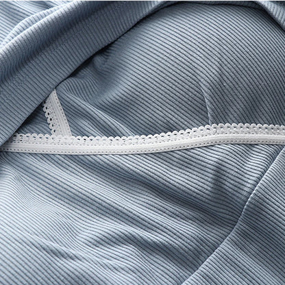 Maternity Nursing Sleepwear Clothes Set Breastfeeding Nightwear for Pregnant Women Pregnancy Breast Feeding Pajamas Suits